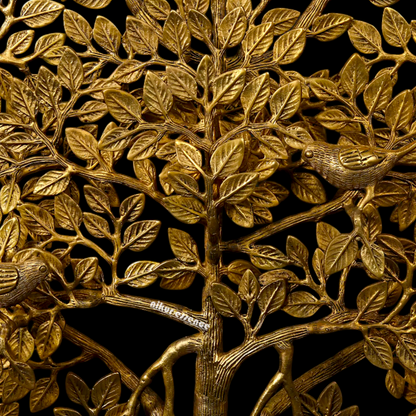 Brass Tree with birds statue - 46 Inches Nikuressence