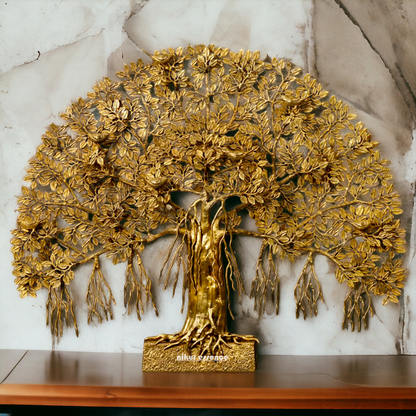 Brass Tree with birds statue - 46 Inches Nikuressence