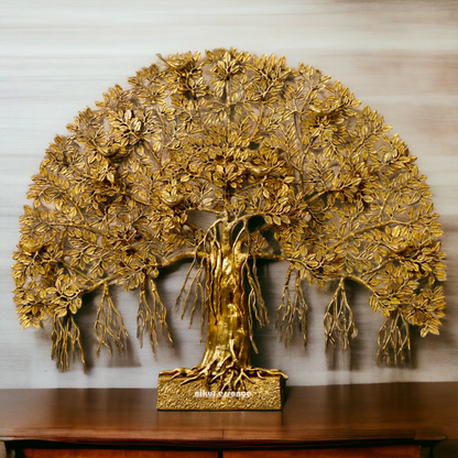 Brass Tree with birds statue - 46 Inches Nikuressence