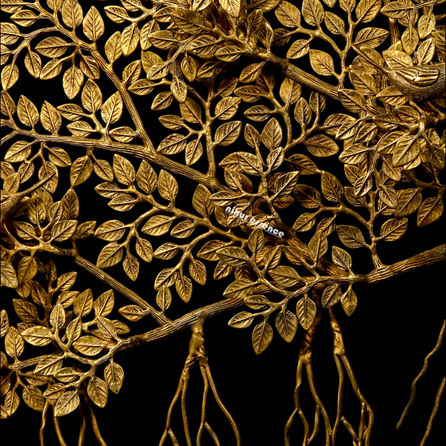 Brass Tree with birds statue - 46 Inches Nikuressence