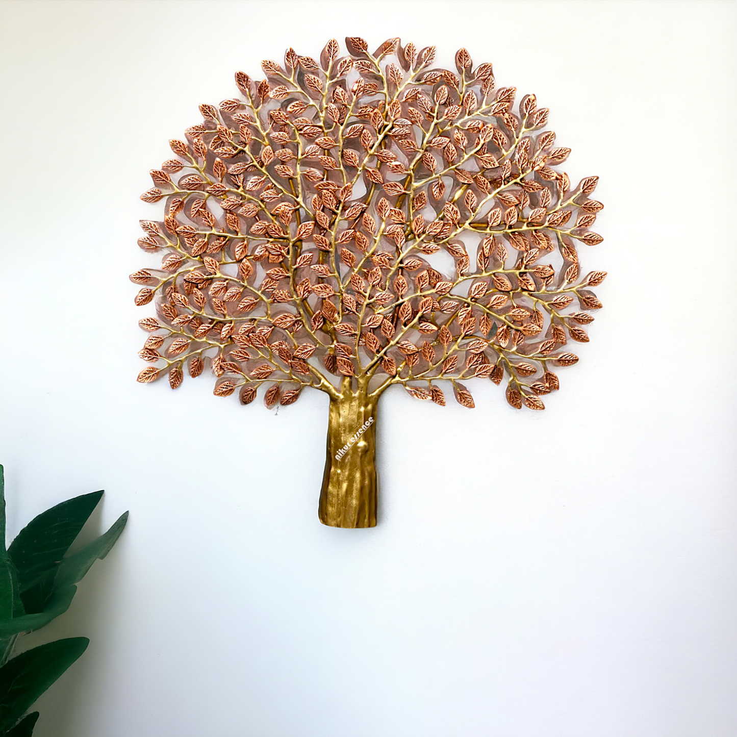 Superfine Brass Tree wall hanging idol - 23 Inches Nikuressence