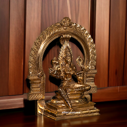 Panchaloha Mariamman Hindu God idol - 10.75 Inches Nikuressence