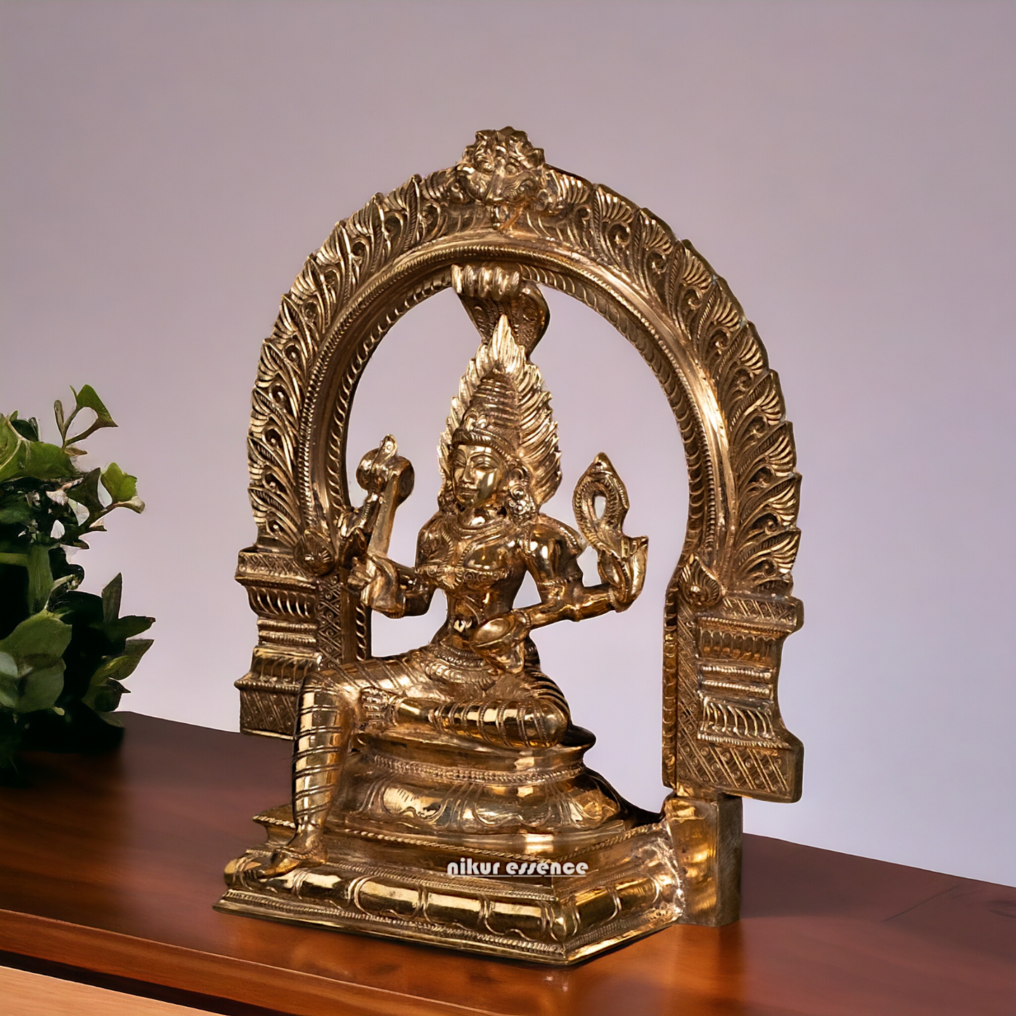 Panchaloha Mariamman Hindu God idol - 10.75 Inches Nikuressence