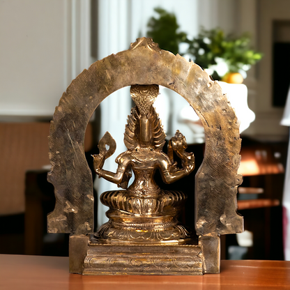 Panchaloha Mariamman Hindu God idol - 10.75 Inches Nikuressence