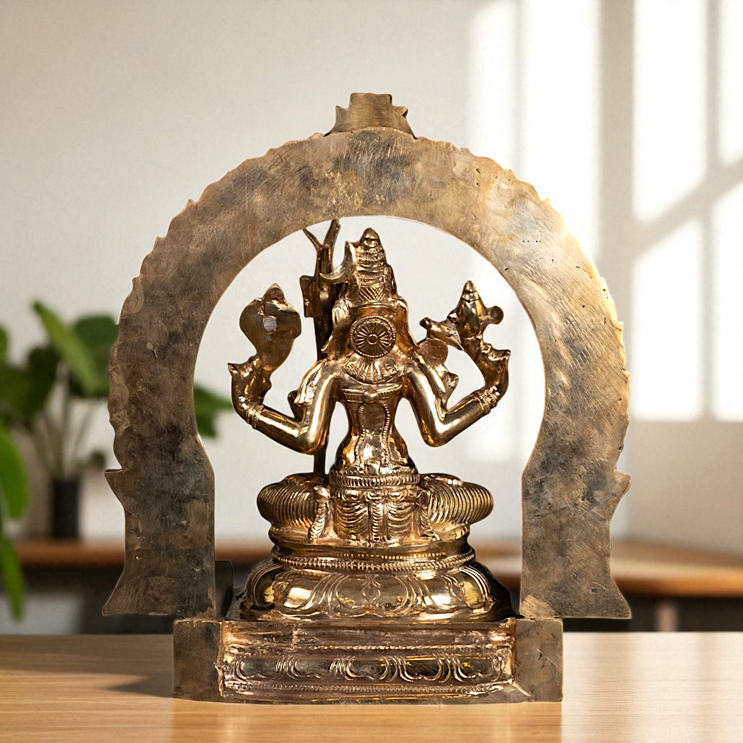 Panchaloha Kamakshi Amman statue - 11 Inches Nikuressence