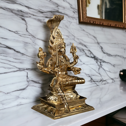 Mariamman Devi Maa Panchaloha statue - 10.5 Inches Nikuressence