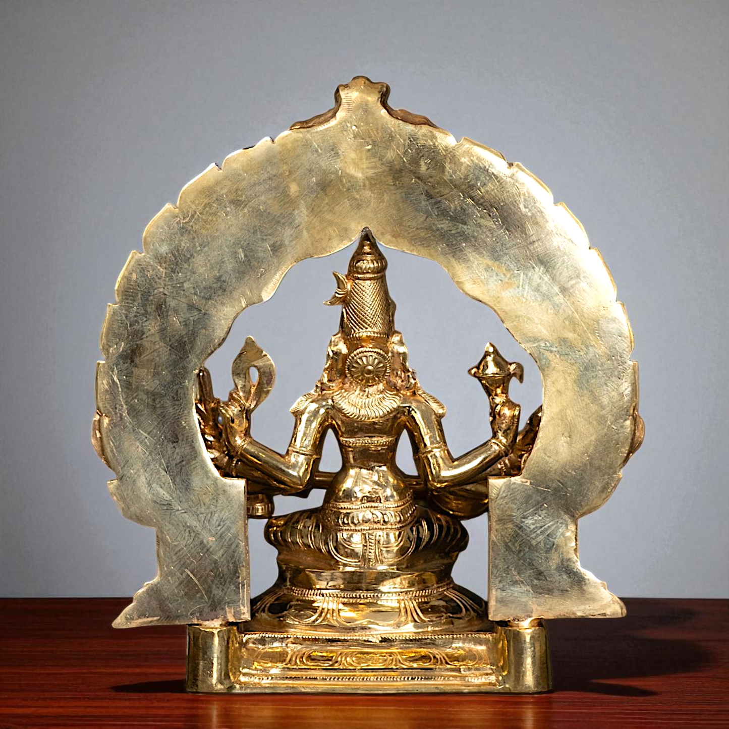 Raja Matangi (Shyama Devi) Sitting Panchaloha statue - 13 Inches Nikuressence