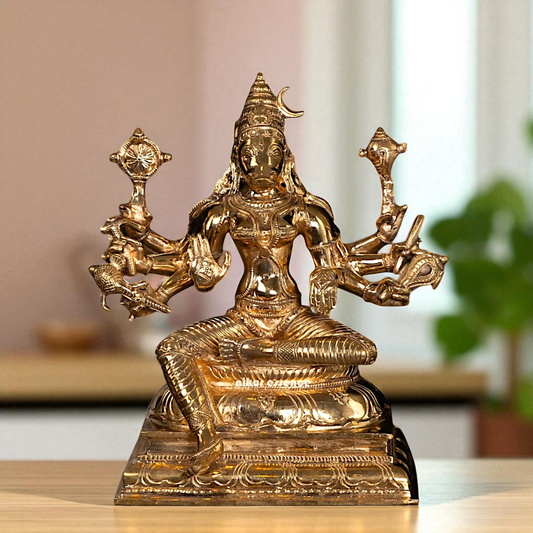 Panchaloha Varahi Amman statue - 9 Inches Nikuressence