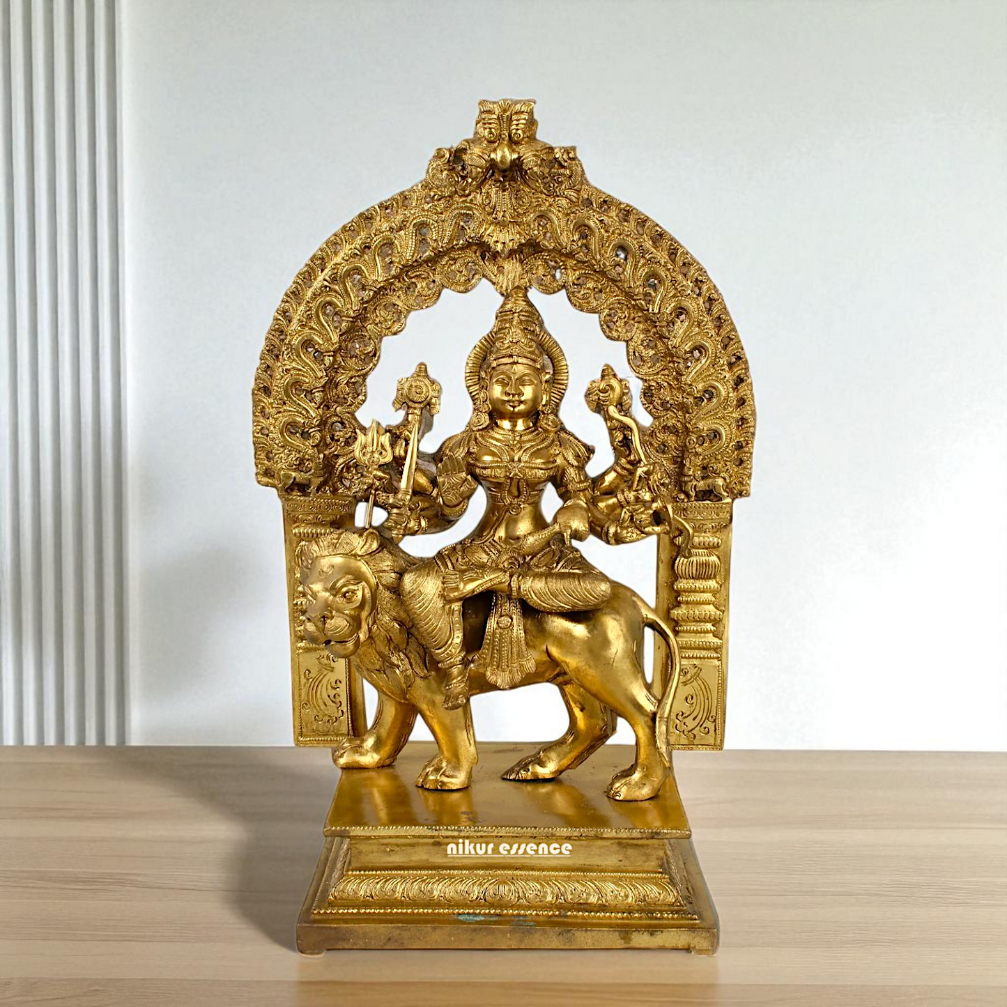 Panchaloha Durga Maa statue - 18 Inches Nikuressence