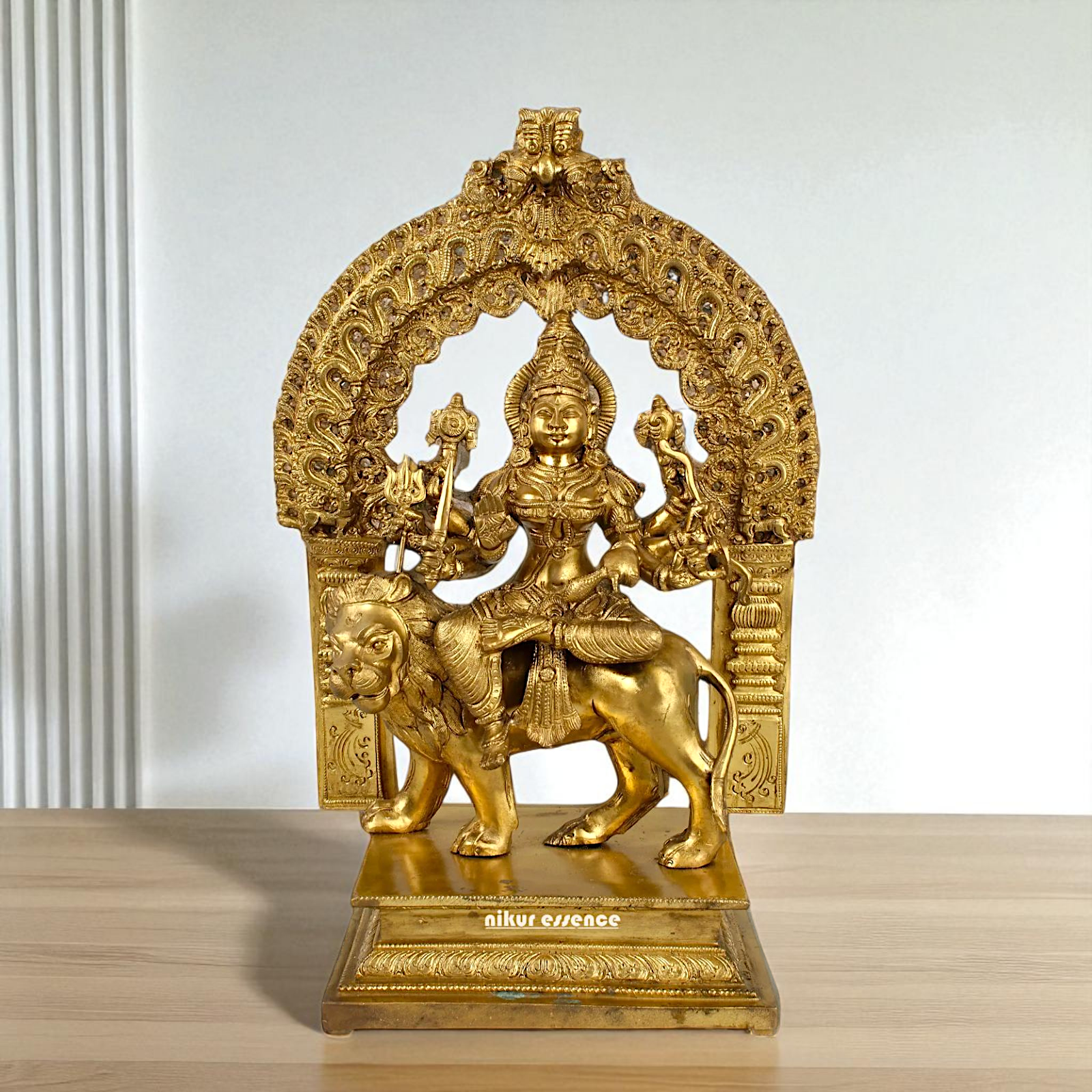 Panchaloha Durga Maa statue - 18 Inches Nikuressence