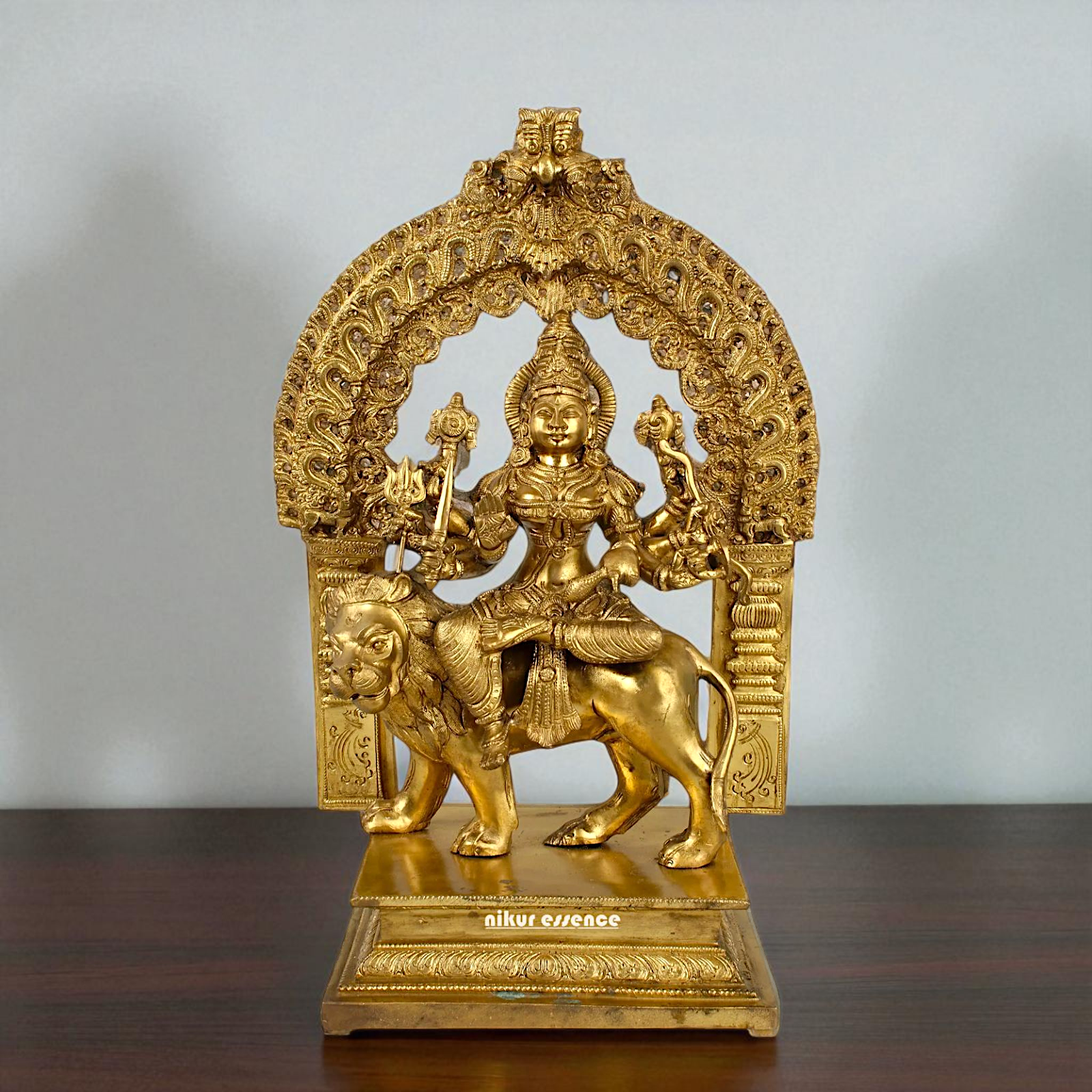 Panchaloha Durga Maa statue - 18 Inches Nikuressence
