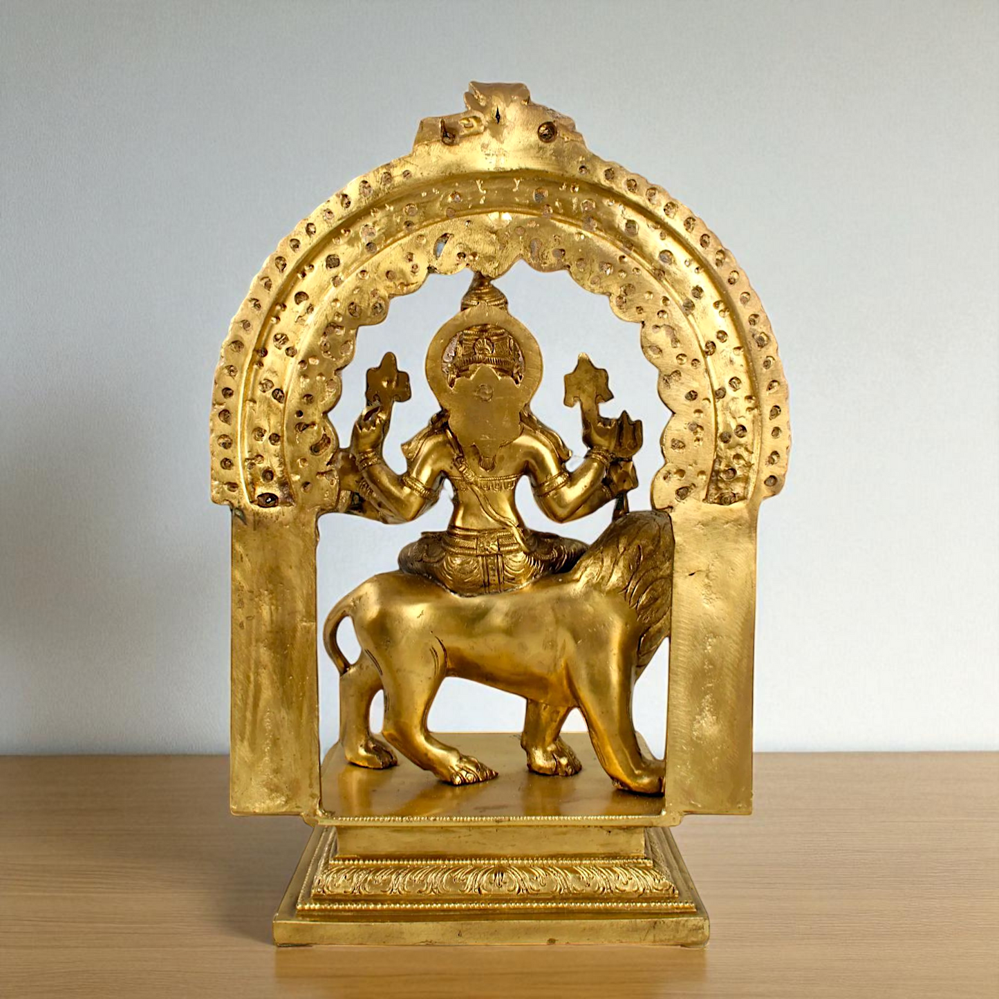 Panchaloha Durga Maa statue - 18 Inches Nikuressence