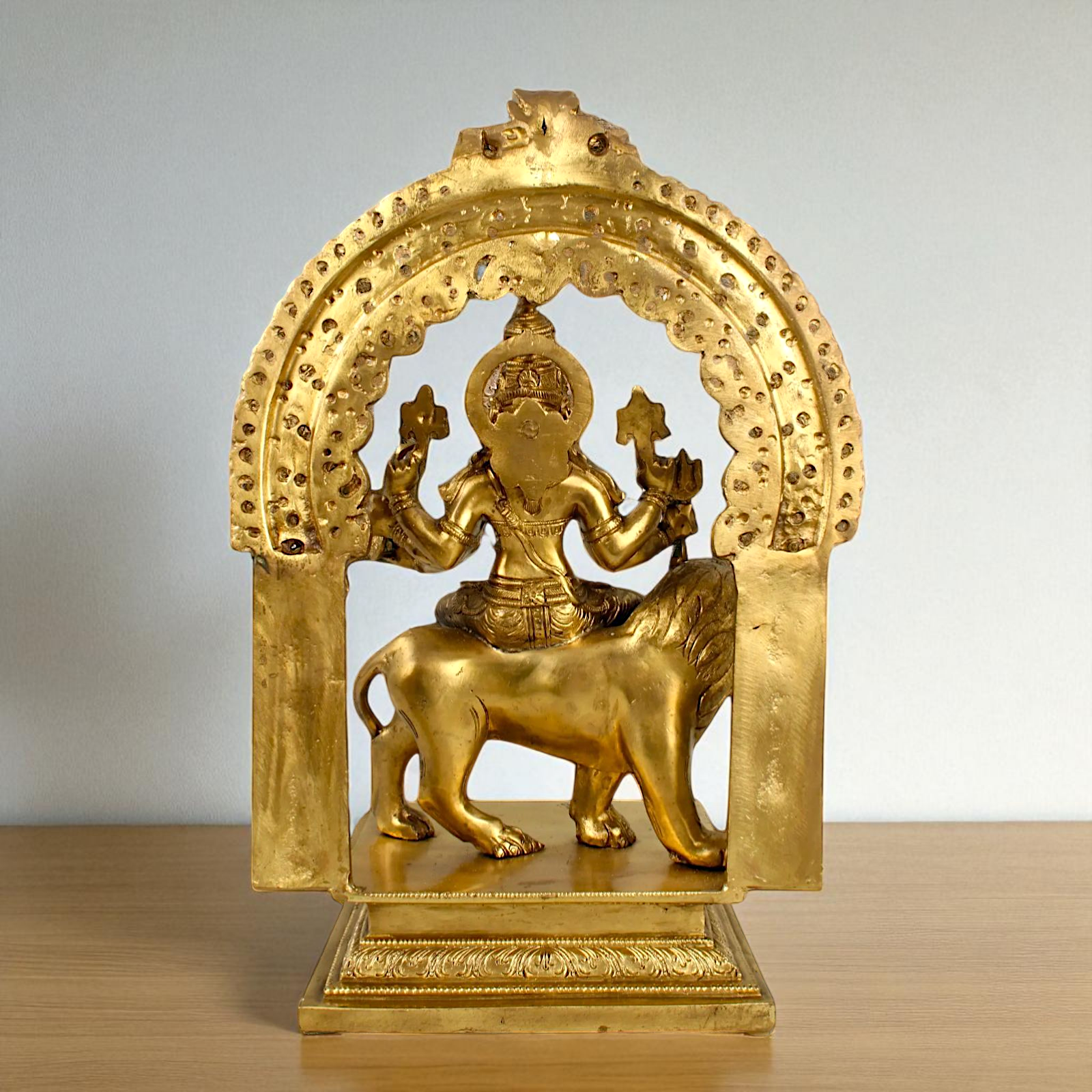 Panchaloha Durga Maa statue - 18 Inches Nikuressence