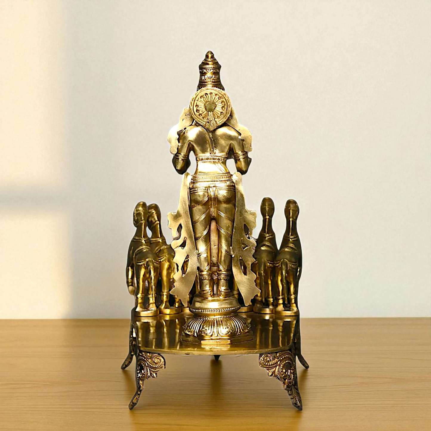 Surya Dev Panchaloha Idol - 15 Inches Nikuressence