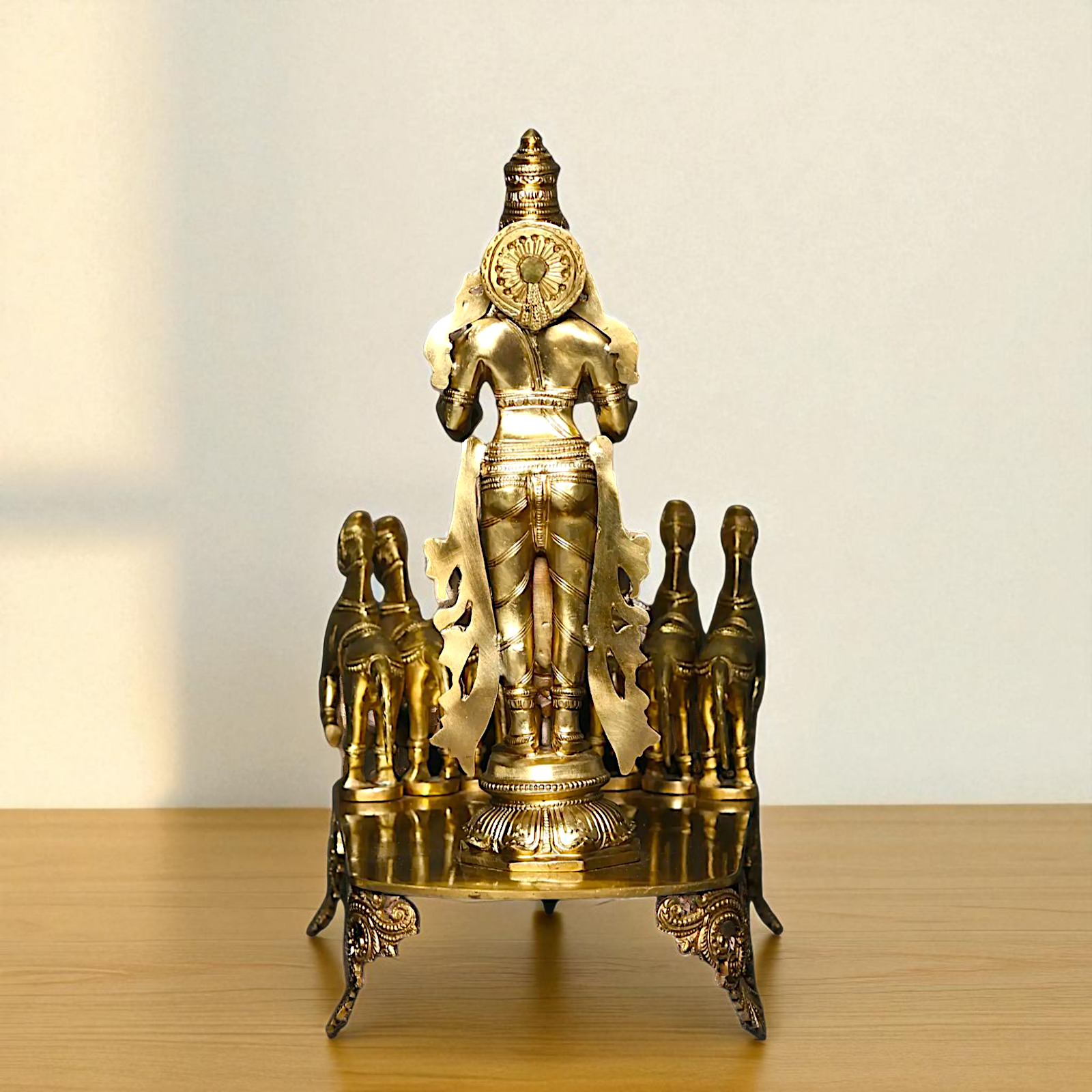 Surya Dev Panchaloha Idol - 15 Inches Nikuressence