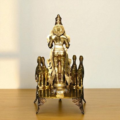 Surya Dev Panchaloha Idol - 15 Inches Nikuressence