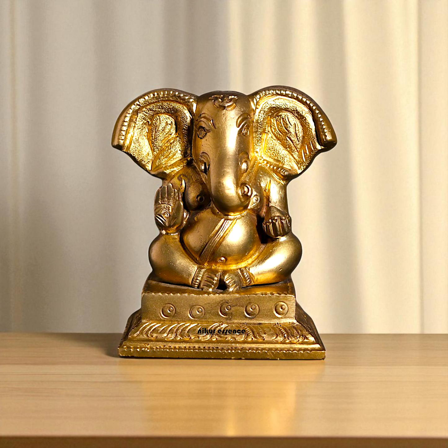 Panchaloha Ganesha Vinayaka Sitting Idol - 3 Inches Nikuressence