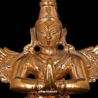 Garuda Standing Panchaloha statue - 4 Inches Nikuressence