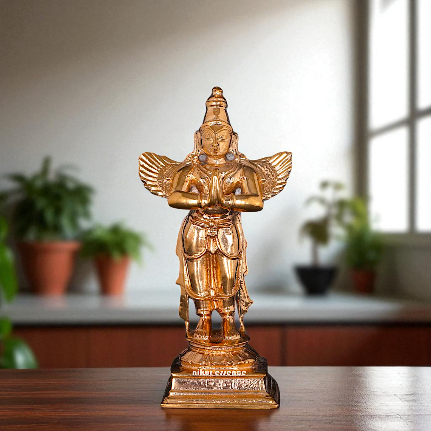 Garuda Standing Panchaloha statue - 4 Inches Nikuressence