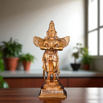 Garuda Standing Panchaloha statue - 4 Inches Nikuressence