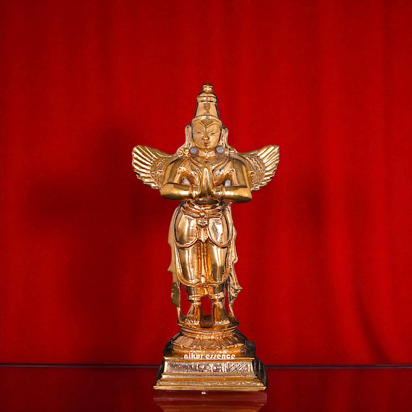 Garuda Standing Panchaloha statue - 4 Inches Nikuressence
