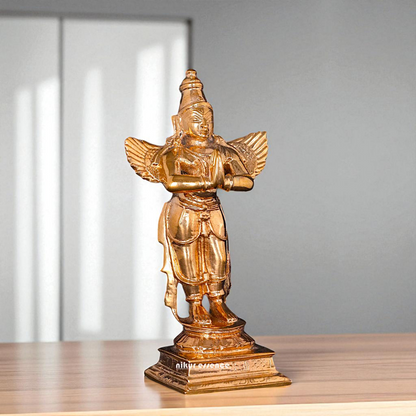 Garuda Standing Panchaloha statue - 4 Inches Nikuressence