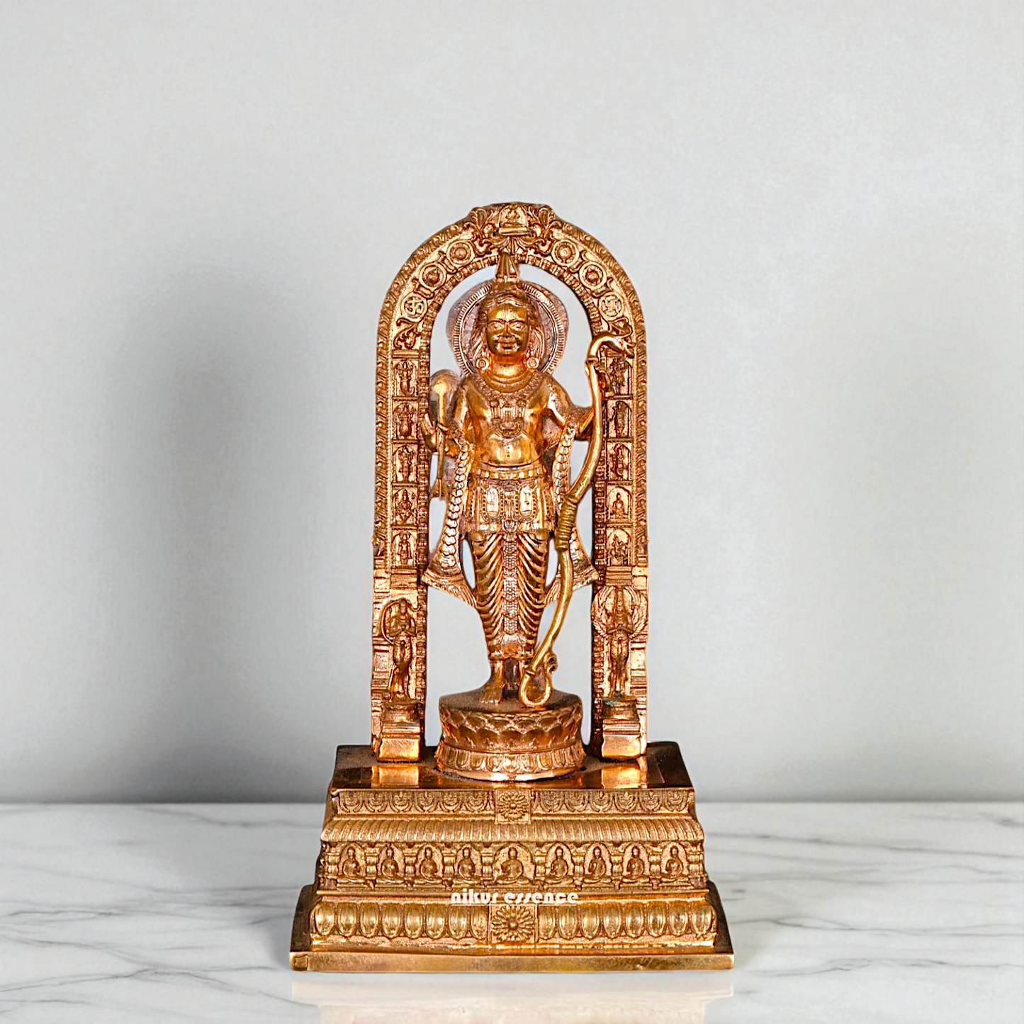 Panchaloha Ram Lalla standing idol - 6 Inches Nikuressence