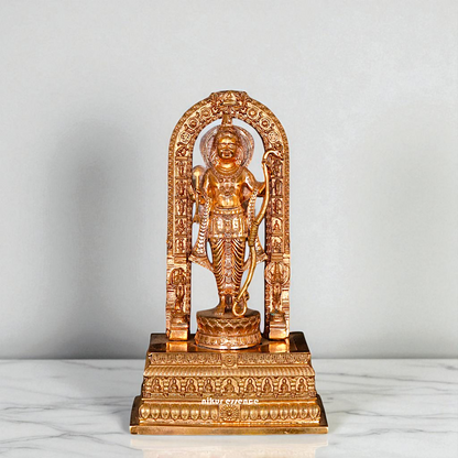 Panchaloha Ram Lalla standing idol - 6 Inches Nikuressence