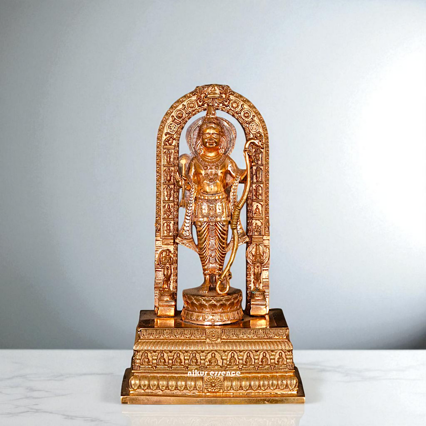 Panchaloha Ram Lalla standing idol - 6 Inches Nikuressence