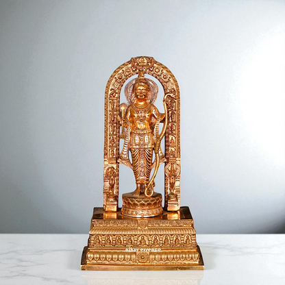 Panchaloha Ram Lalla standing idol - 6 Inches Nikuressence