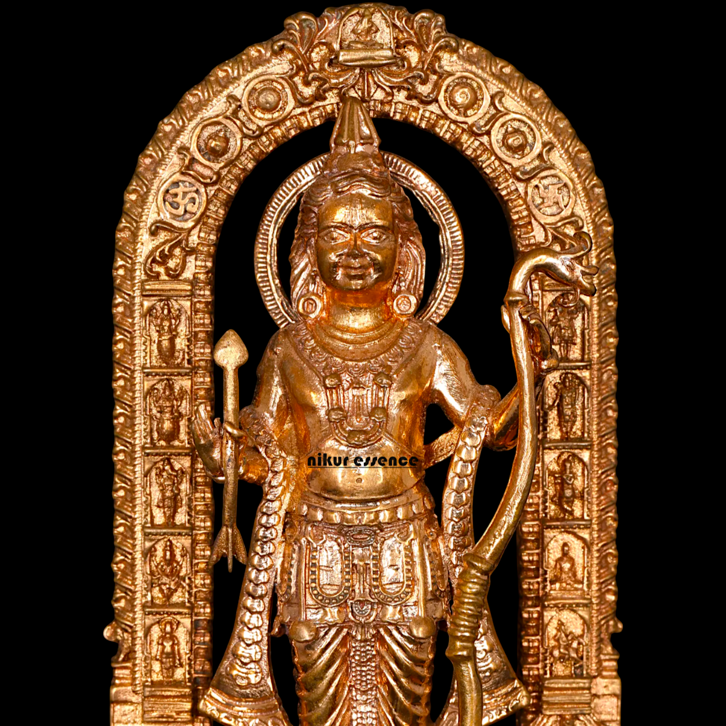 Panchaloha Ram Lalla standing idol - 6 Inches Nikuressence