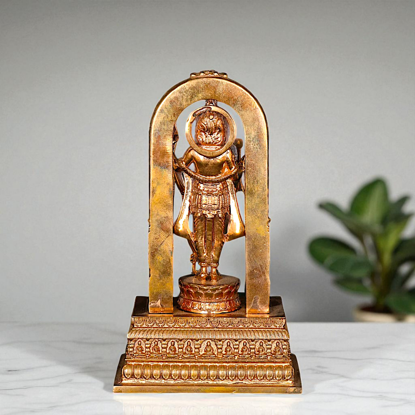 Panchaloha Ram Lalla standing idol - 6 Inches Nikuressence