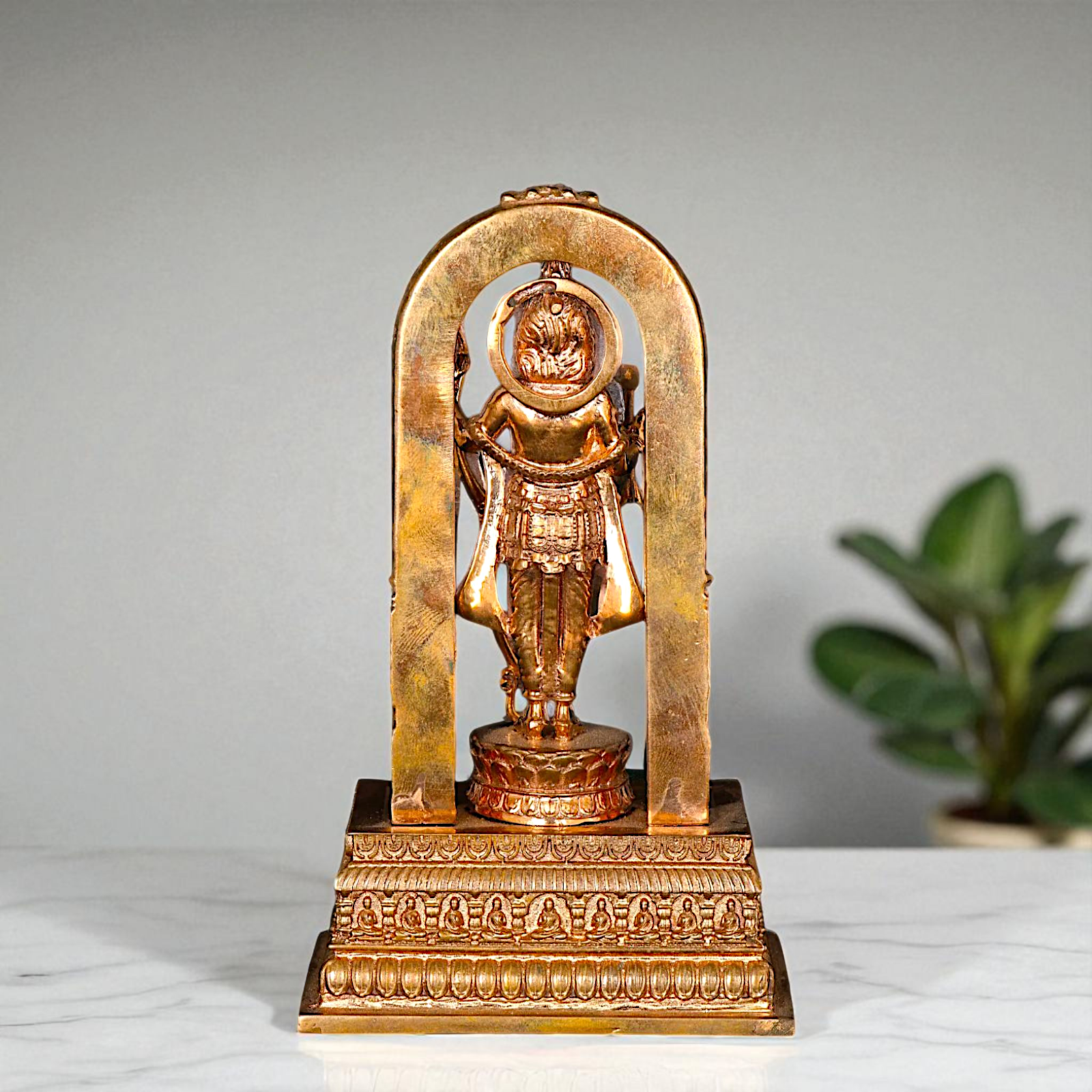 Panchaloha Ram Lalla standing idol - 6 Inches Nikuressence