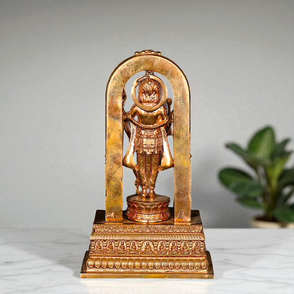 Panchaloha Ram Lalla standing idol - 6 Inches Nikuressence