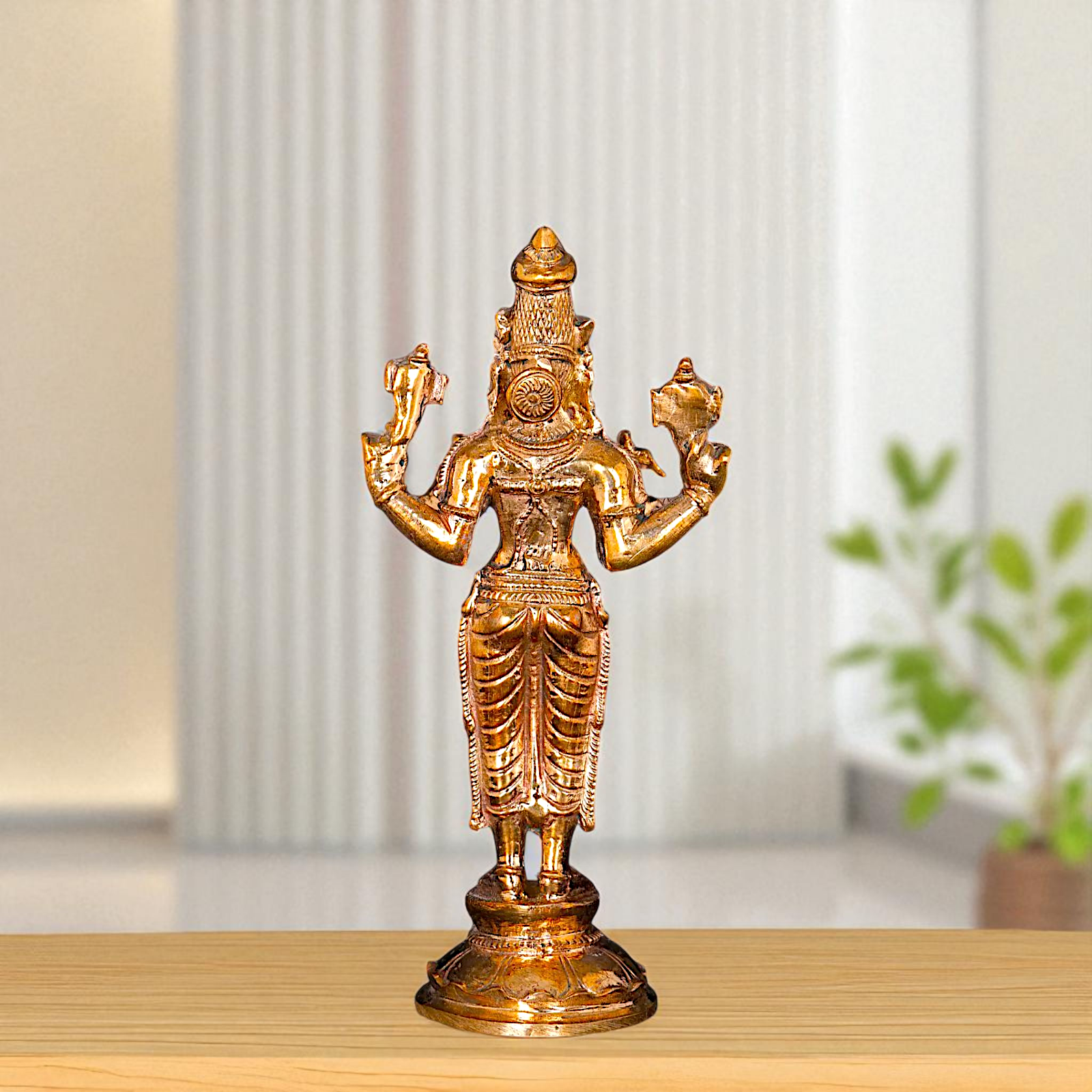 Varahi Amman Devi standing Panchaloha idol - 5 Inches Nikuressence