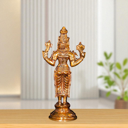 Varahi Amman Devi standing Panchaloha idol - 5 Inches Nikuressence
