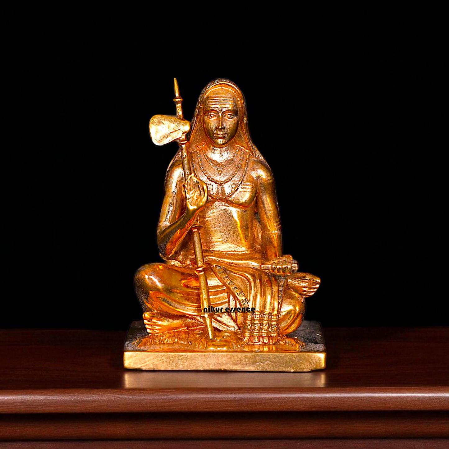 Adi Guru Shankaracharya Panchaloha statue - 3 Inches Nikuressence