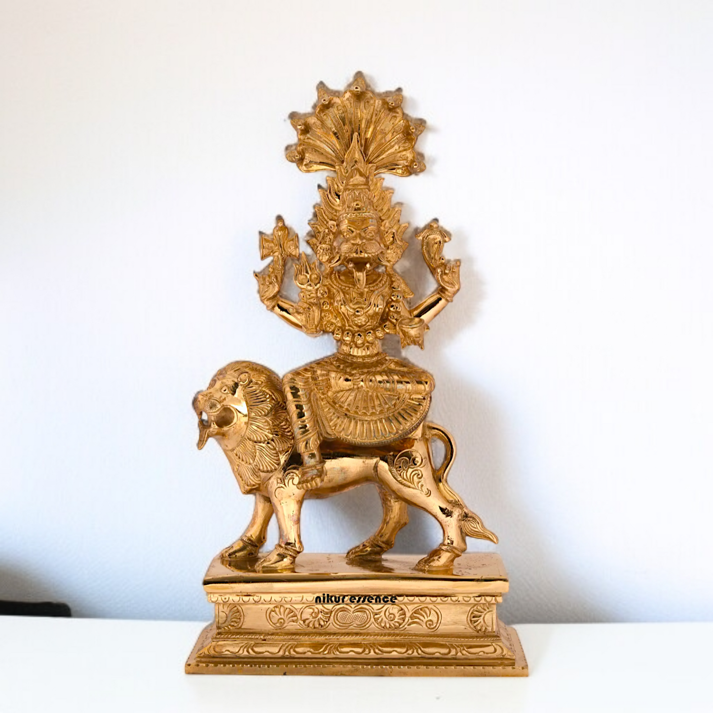 Goddess Pratyangira Durga Devi Avtar Panchaloha idol - 15 inches Nikuressence