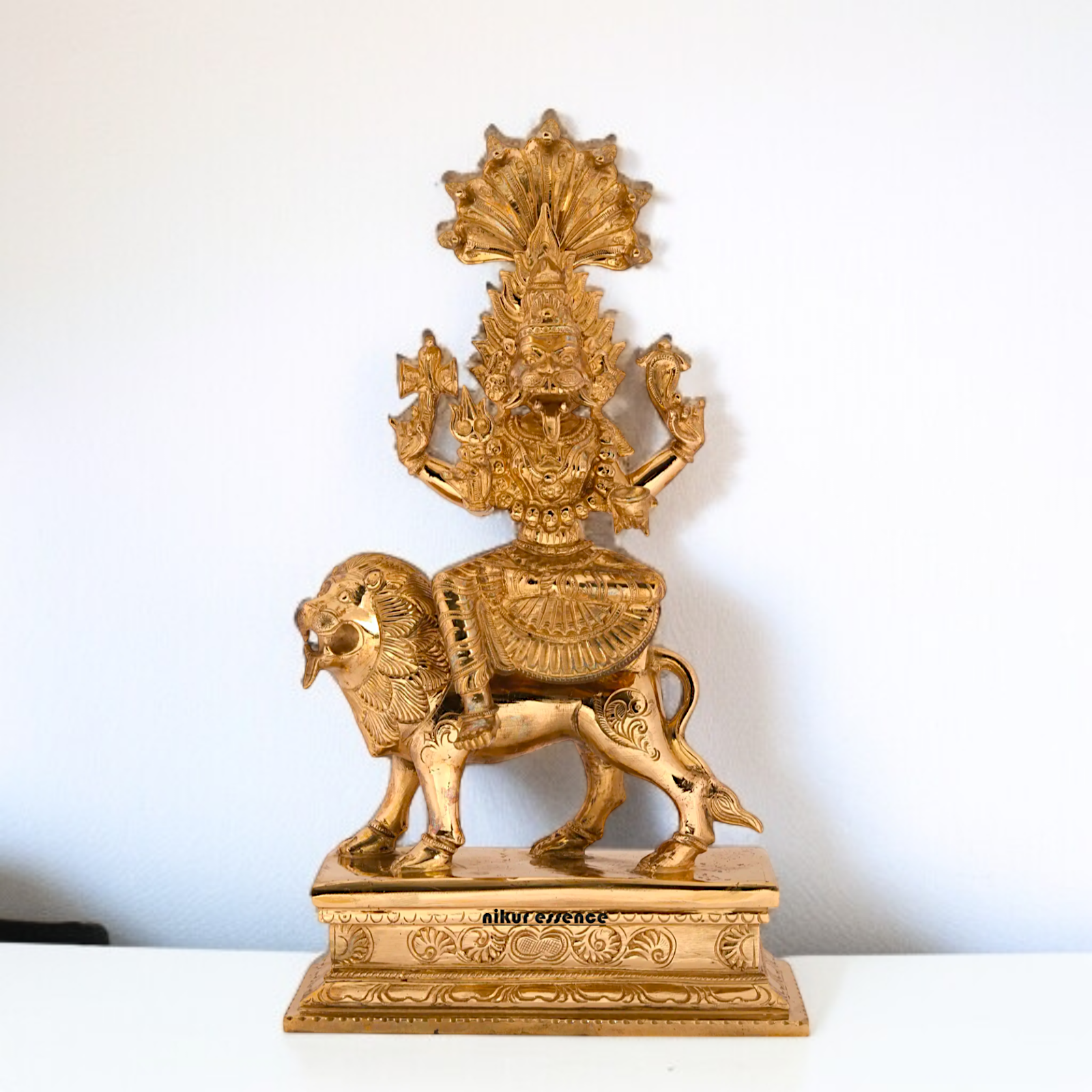 Goddess Pratyangira Durga Devi Avtar Panchaloha idol - 15 inches Nikuressence