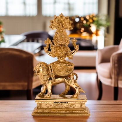 Goddess Pratyangira Durga Devi Avtar Panchaloha idol - 15 inches Nikuressence