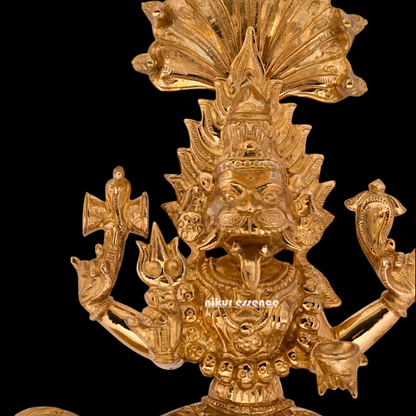 Goddess Pratyangira Durga Devi Avtar Panchaloha idol - 15 inches Nikuressence