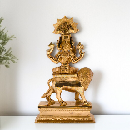 Goddess Pratyangira Durga Devi Avtar Panchaloha idol - 15 inches Nikuressence