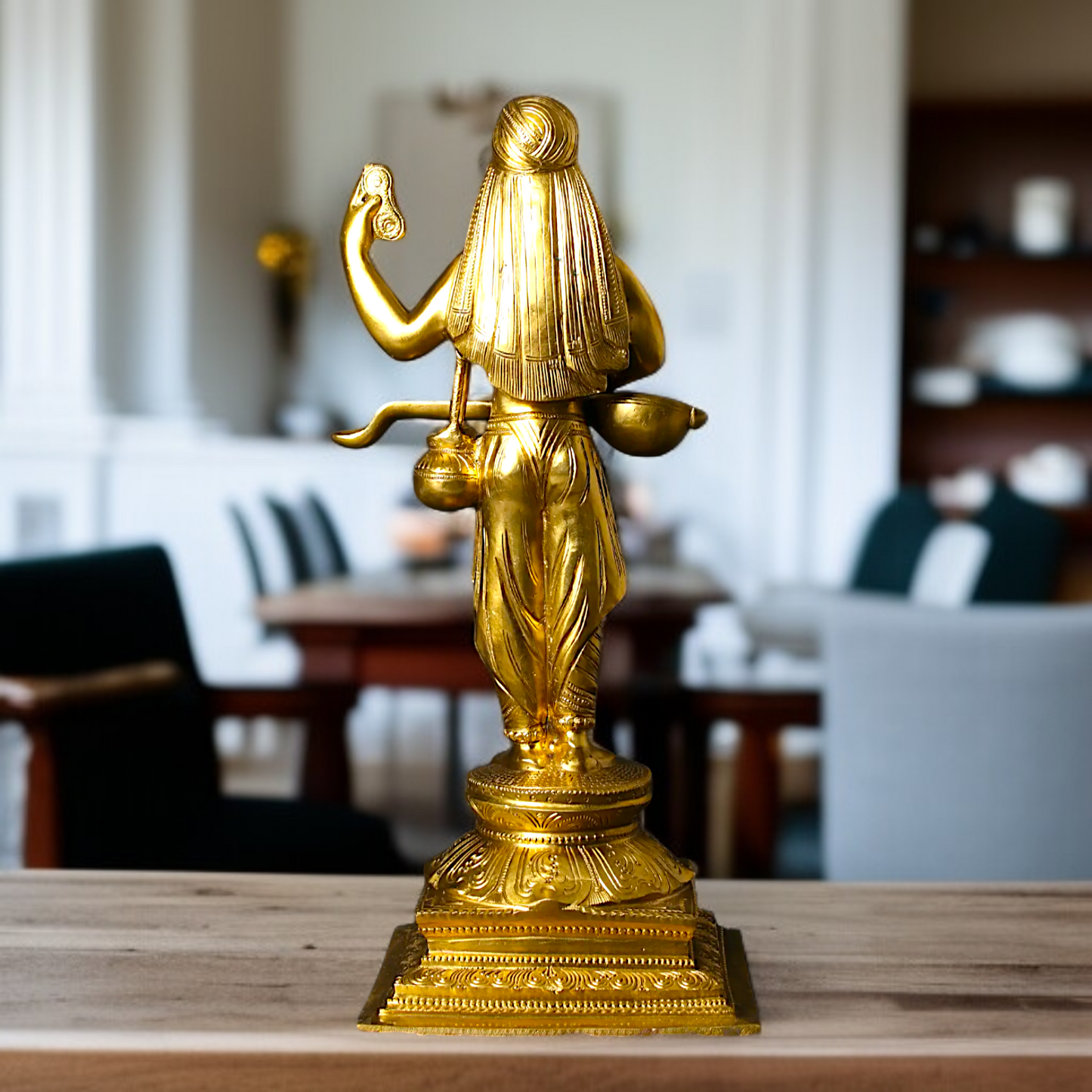 Devarishi Narada Standing Panchaloha idol - 20 inches Nikuressence