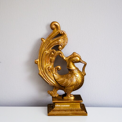 Peacock Decor Panchaloha idol- 7 inches Nikuressence