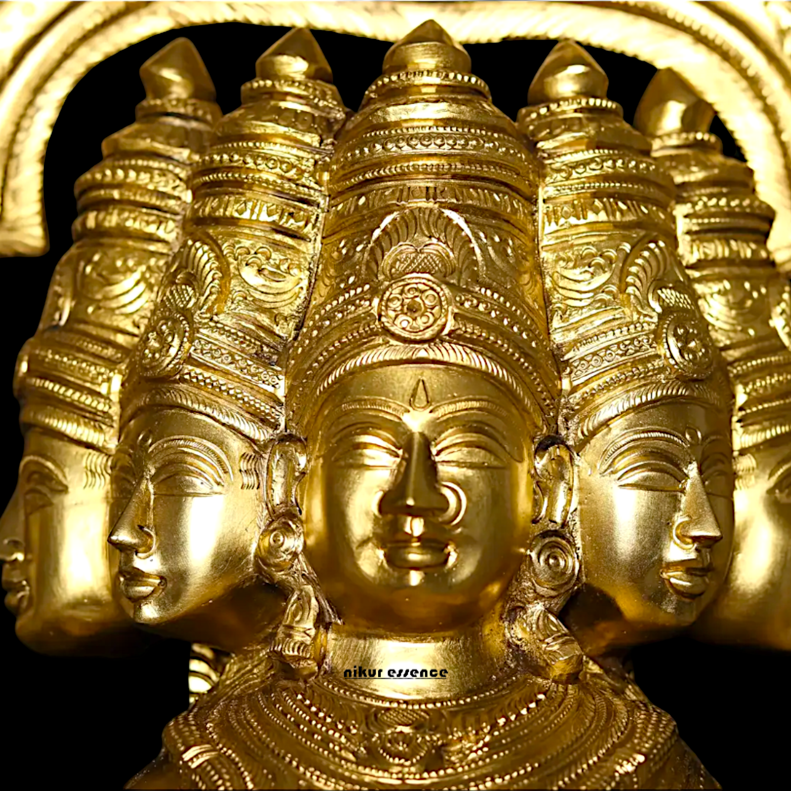 Goddess Gayatri Devi Panchaloha idol- 25 inches Nikuressence