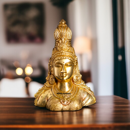 Goddess Parvati Devi Panchaloha statue - 5 inches Nikuressence