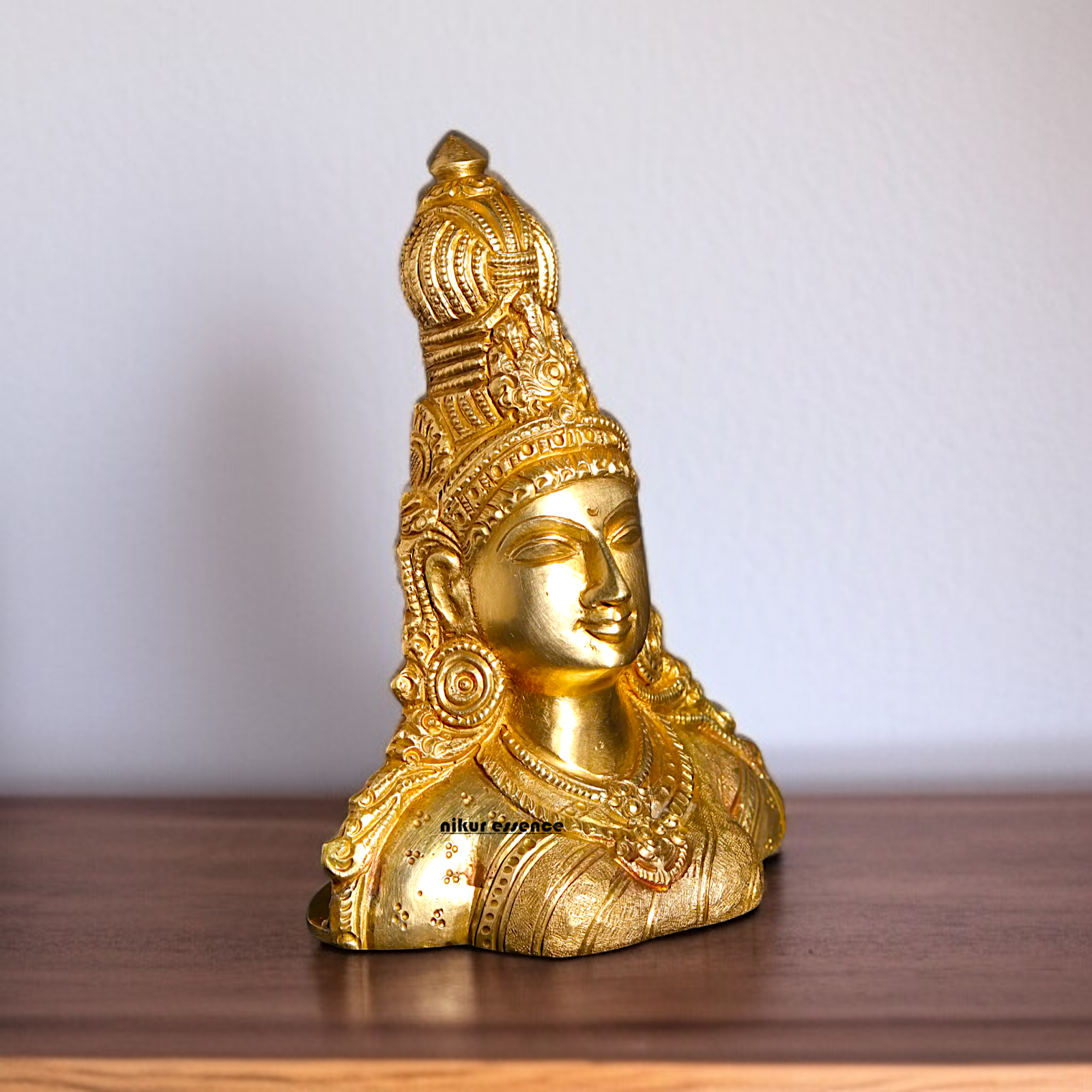 Goddess Parvati Devi Panchaloha statue - 5 inches Nikuressence