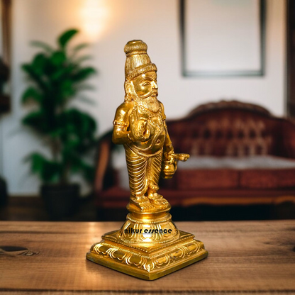 Rishi Guru Agastya Muni Blessing Panchaloha idol - 9 Inches Nikuressence