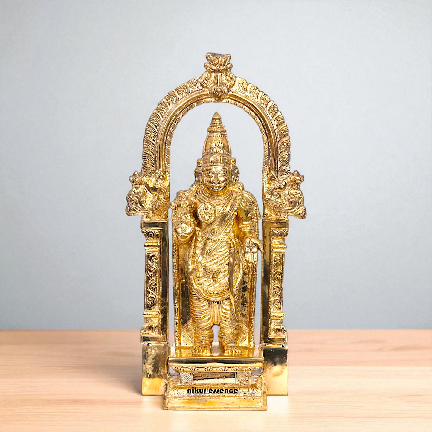 Panchaloha Vishnu Bhagwan Avtar Blessing idol - 15 Inches Nikuressence