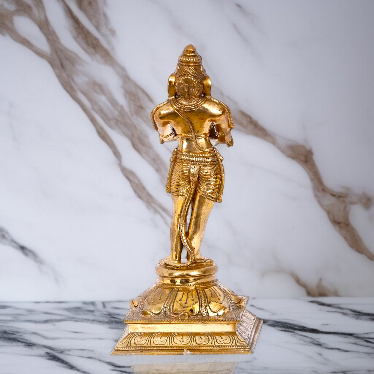 Panchaloha Hanuman ji Monkey God statue - 12 inches Nikuressence